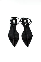 Jil Sander Leather Cage Flat Sandal