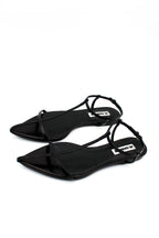 Jil Sander Leather Cage Flat Sandal
