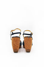 D&G Denim Cork Wedge