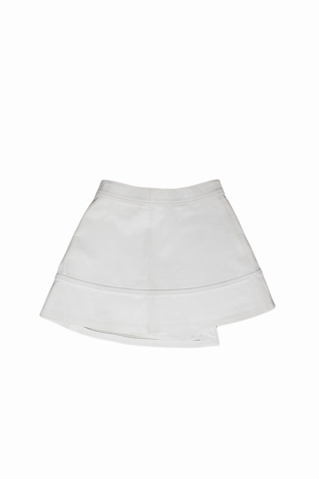 Versace Leather Circle Skirt