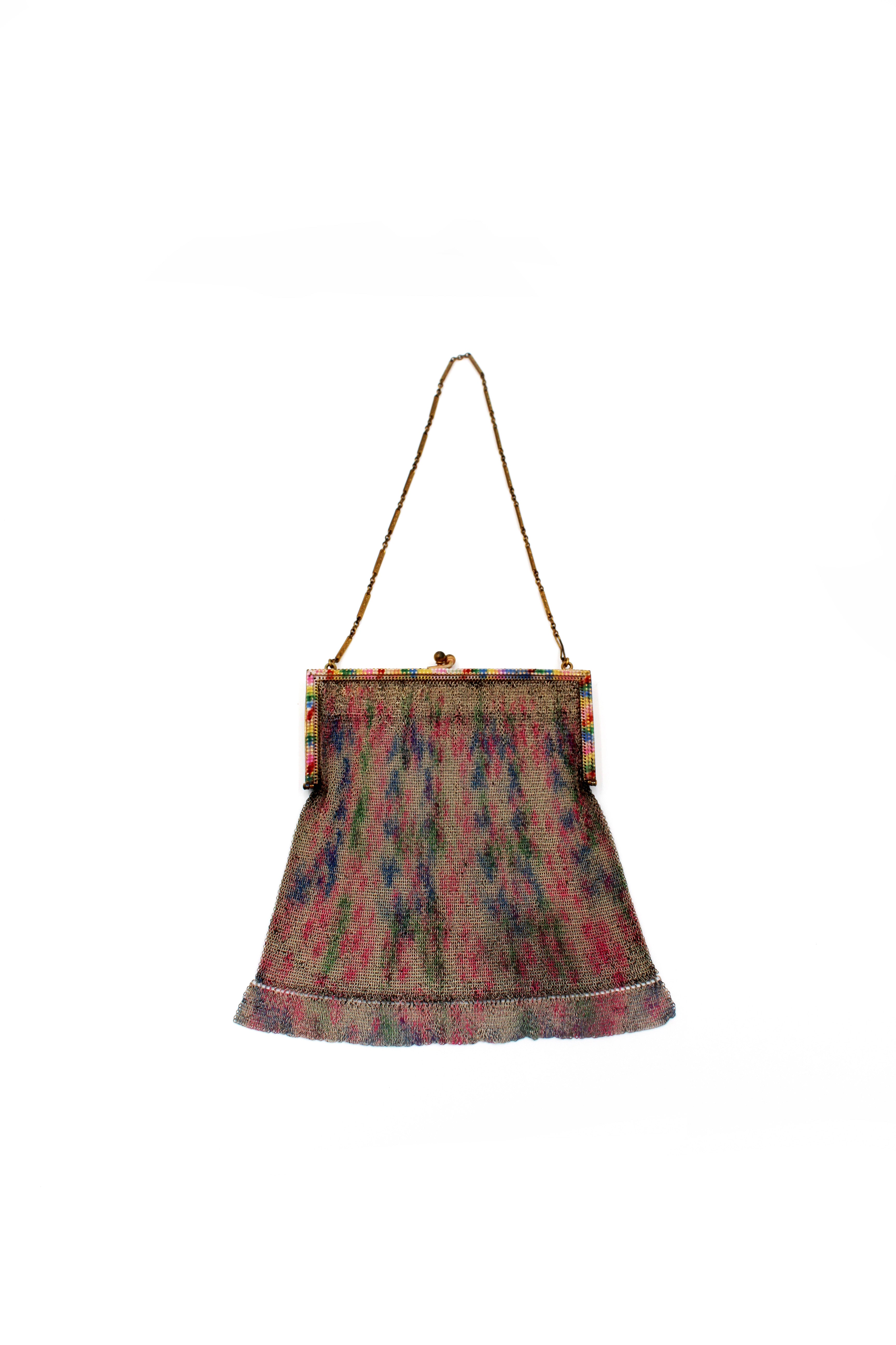Antique Mesh 'Carnival' Purse