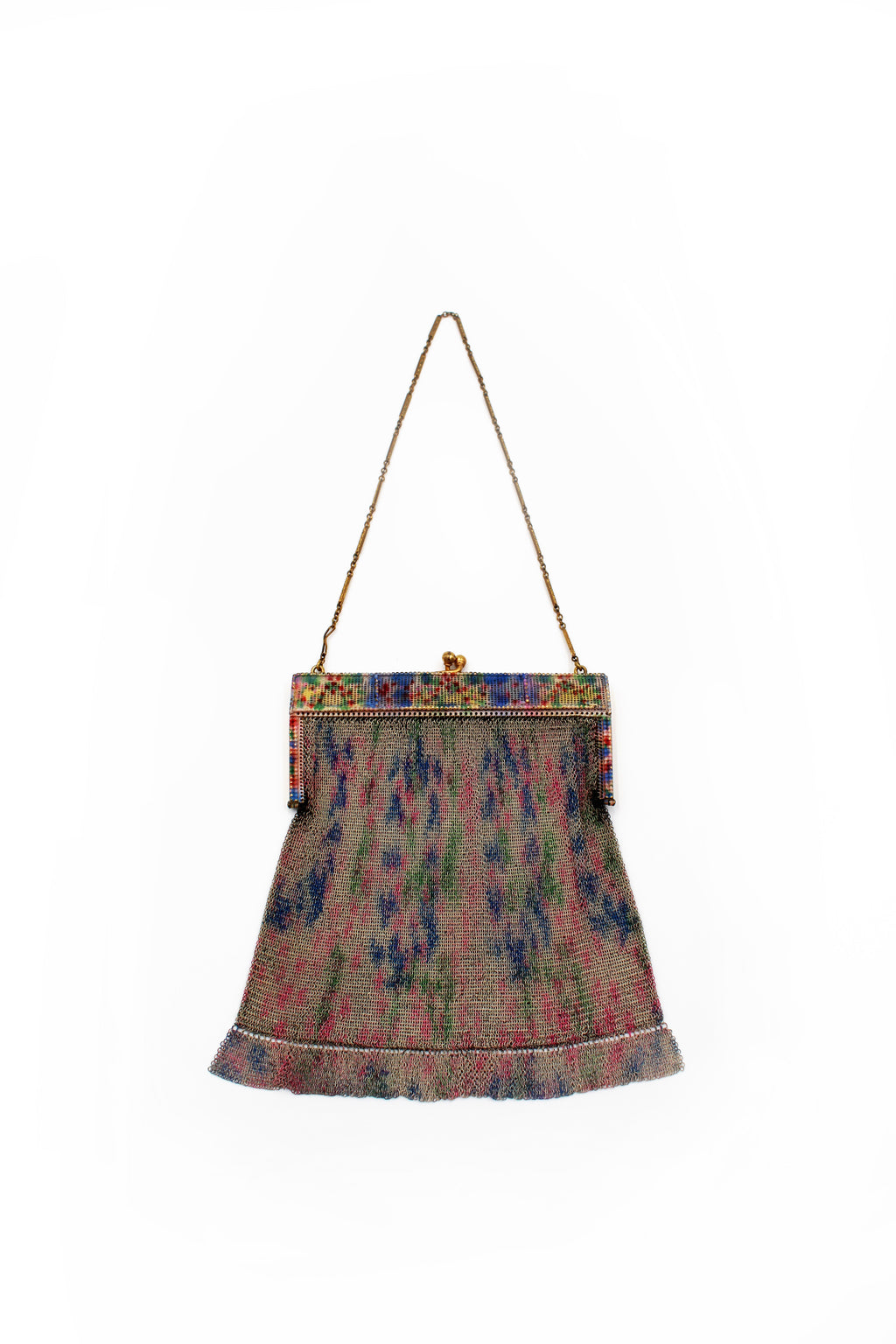 Antique Mesh 'Carnival' Purse