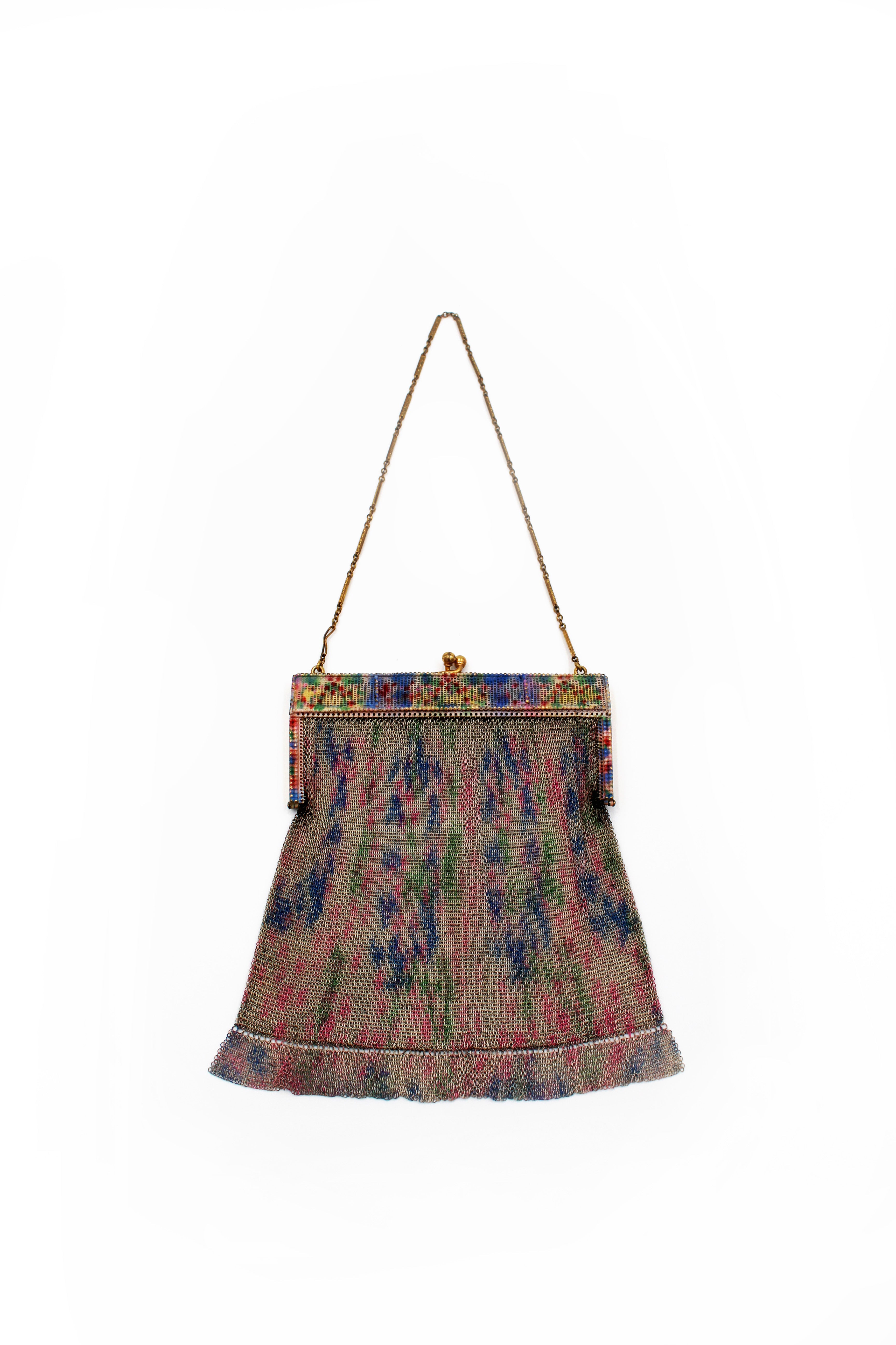 Antique Mesh 'Carnival' Purse