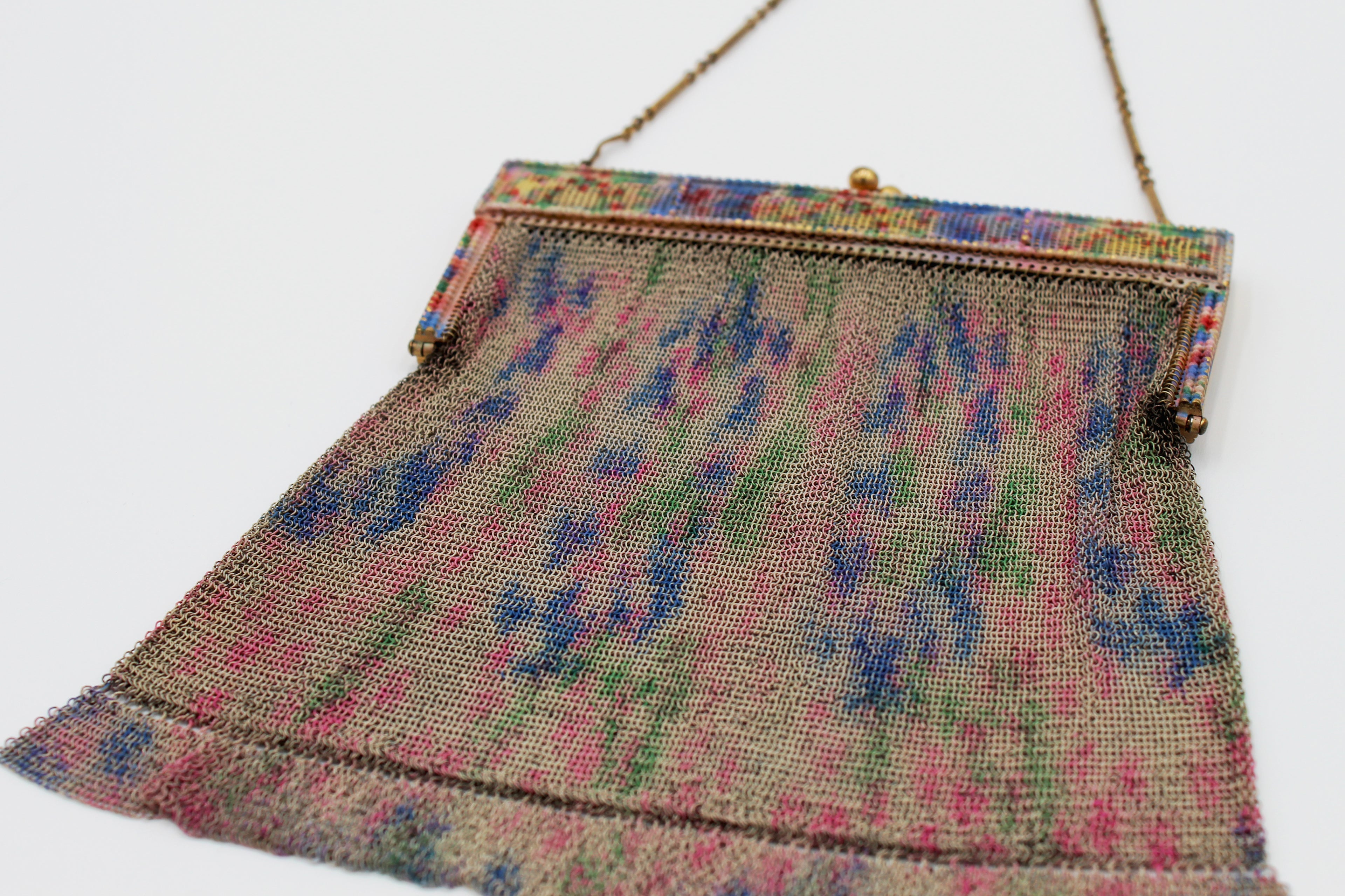 Antique Mesh 'Carnival' Purse