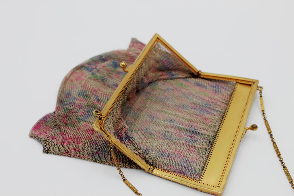 Antique Mesh 'Carnival' Purse