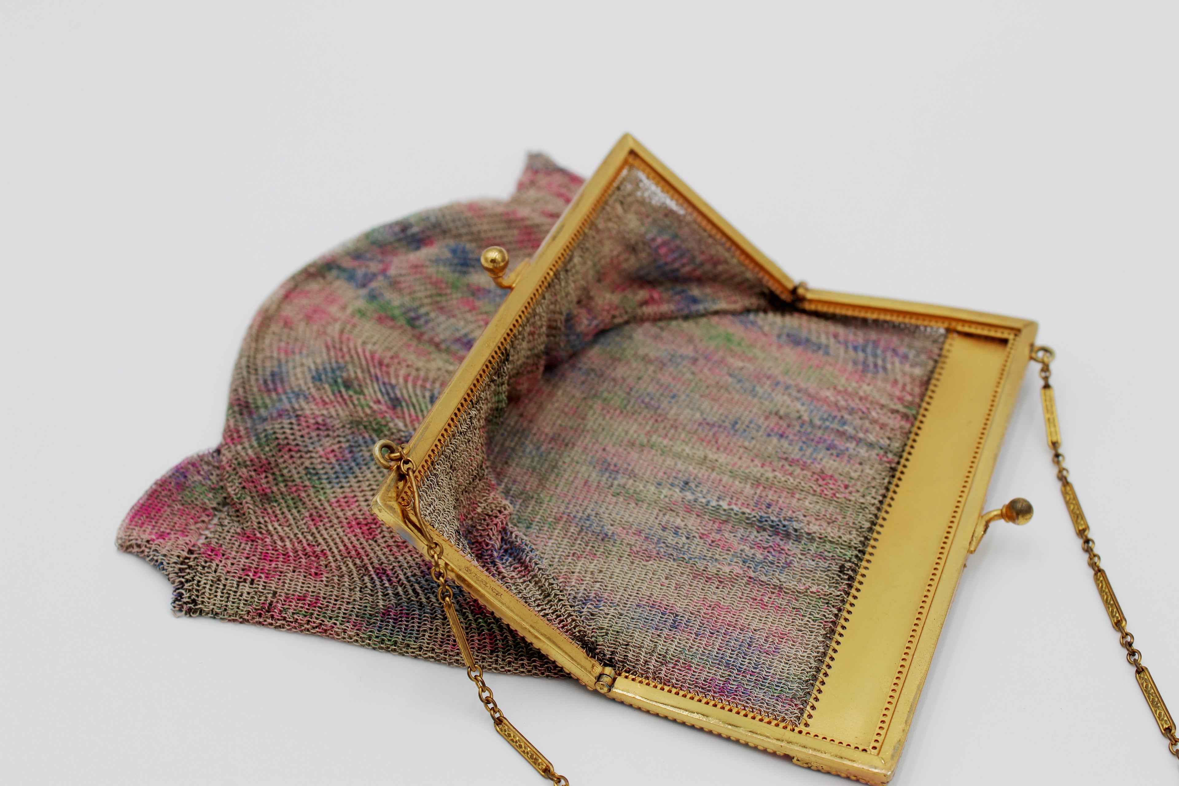 Antique Mesh 'Carnival' Purse
