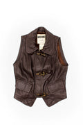 Moschino Leather Vest