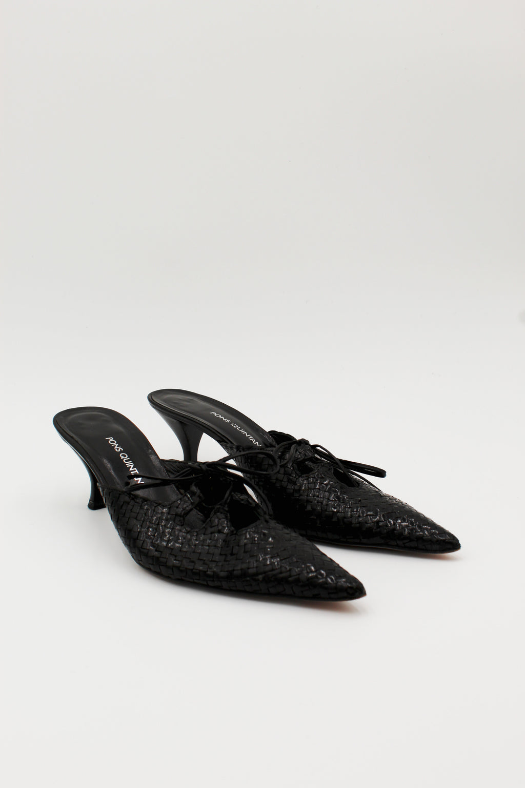 Pons Quintana Pointed Woven Mule